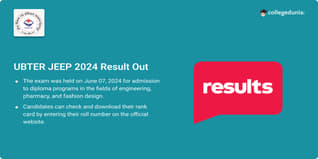 UBTER JEEP 2024 Result Declared @ubterjeep.co.in; Get Download Link Here